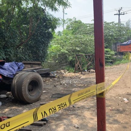 TKP Ditemukannya TNI Tewas Bersimbah Darah